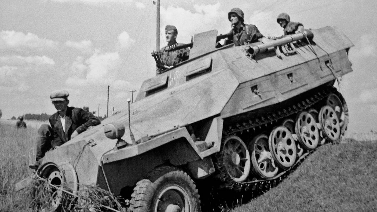 Sd.Kfz. 251. Стальной солдат Вермахта.