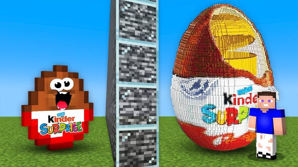 Как, Используя АДМИНСКИЕ Читы Построить КИНДЕР СЮРПРИЗ в Майнкрафт Minecraft
