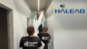 Монтаж натяжного потолка HALEAD Premium