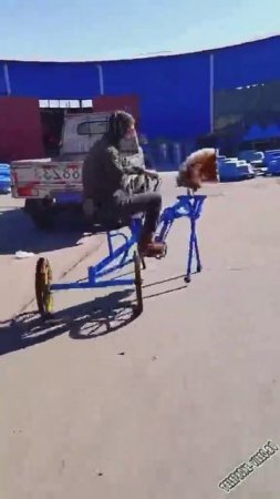 хотел мужик коня и сам его изобрёл