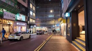 Шикарная Ночная прогулка, по улицам Торгового района Козуэй-Бэй! Гонконг)=