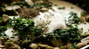 Грибная лазанья