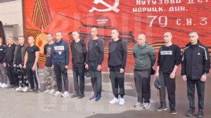 В Бугульме прошла самая многочисленная отправка призывников