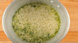 Грибное ризотто с сыром