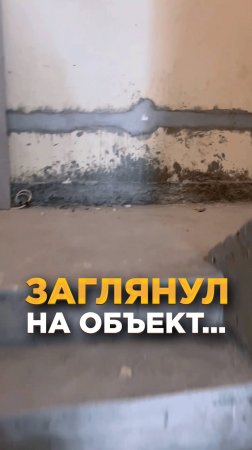Заехал на объект