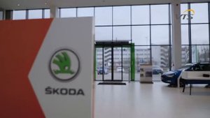 Воздушная завеса WING в демонстрационном зале Skoda