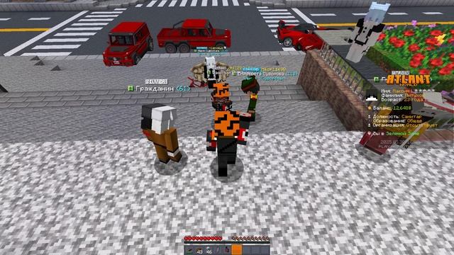 MINECRAFT DAY 2 | VIOLATION OF THE RULES (Atlant.World)