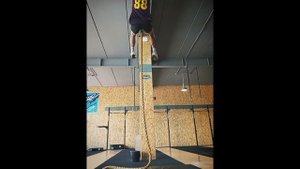 L-подъем по канату с пола без ног