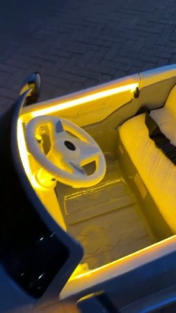 ￼Детский электромобиль Mercedes S600 с крутой подсветкой. Сайт cars-kids.com