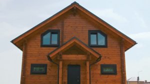 Отзыв 1, деревянный дом из сухого профилированного бруса, микроволновой сушки