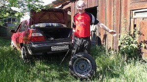 КАК БЫСТРО СДЕЛАТЬ ПРОКОЛОТОЕ КОЛЕСО В ПОЛЕВЫХ УСЛОВИЯХ