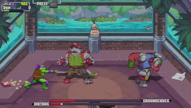TNMT Shredder's Revenge Эпизод 4 Прохождение