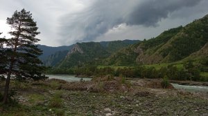 ГЭС на Катуни Чемальский тракт👍