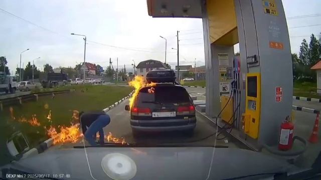 Талант на заправке