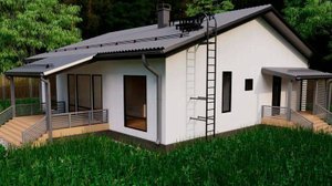 Обзор коттеджного поселка под Екатеринбургом.