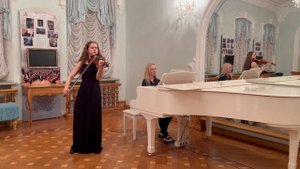 П. А. Локателли, Соната соль минор для скрипки и фортепьяно 1-2 части. Алиса Афанасьева 15 лет.
