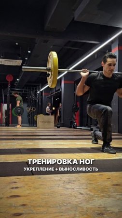 Тренировка ног