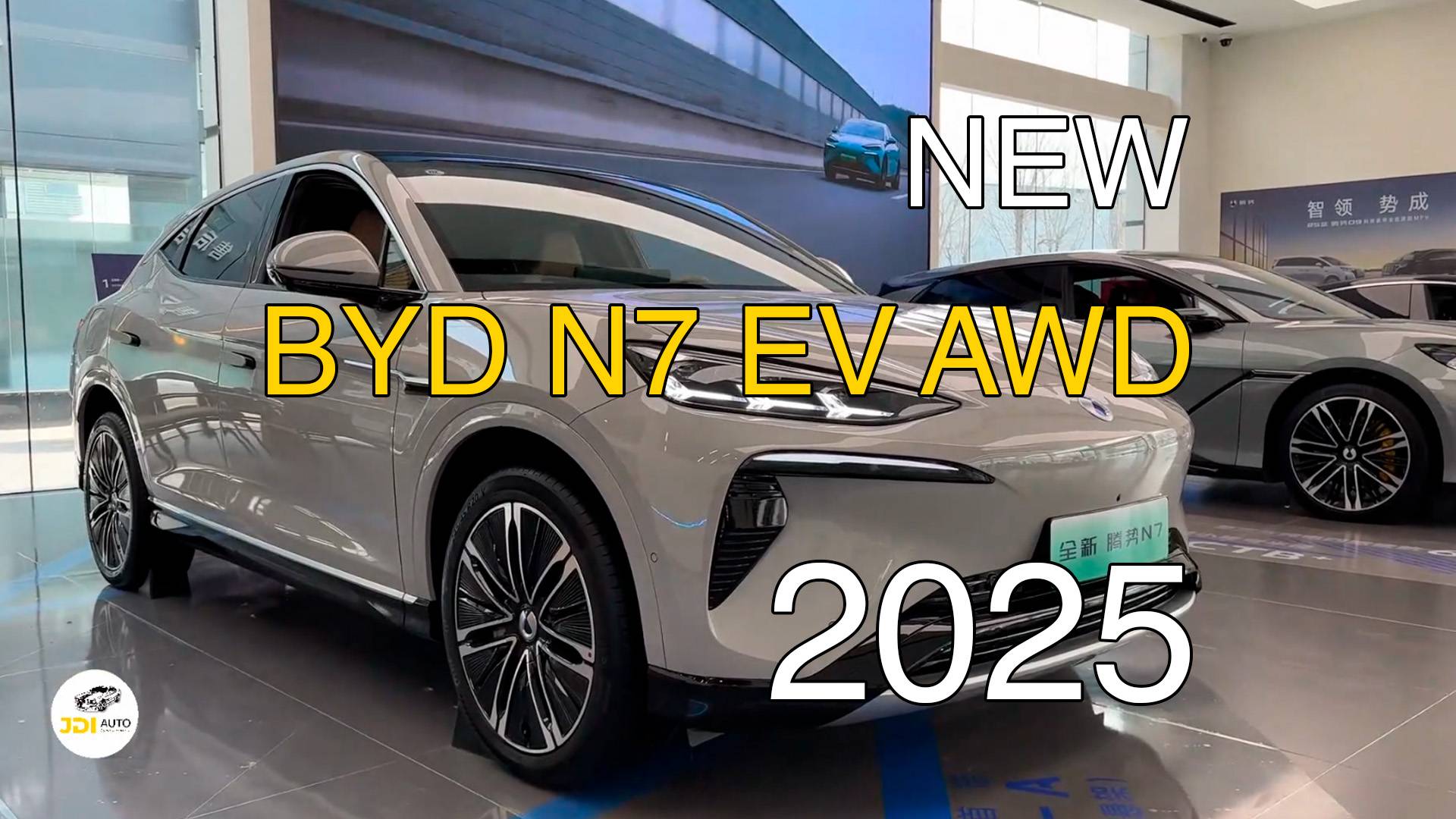 Новый BYD N7 EV AWD 2025 года. Видео обзор.