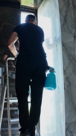 Тонировка Окон в Санузлах Дома. Пленка Белый Мат