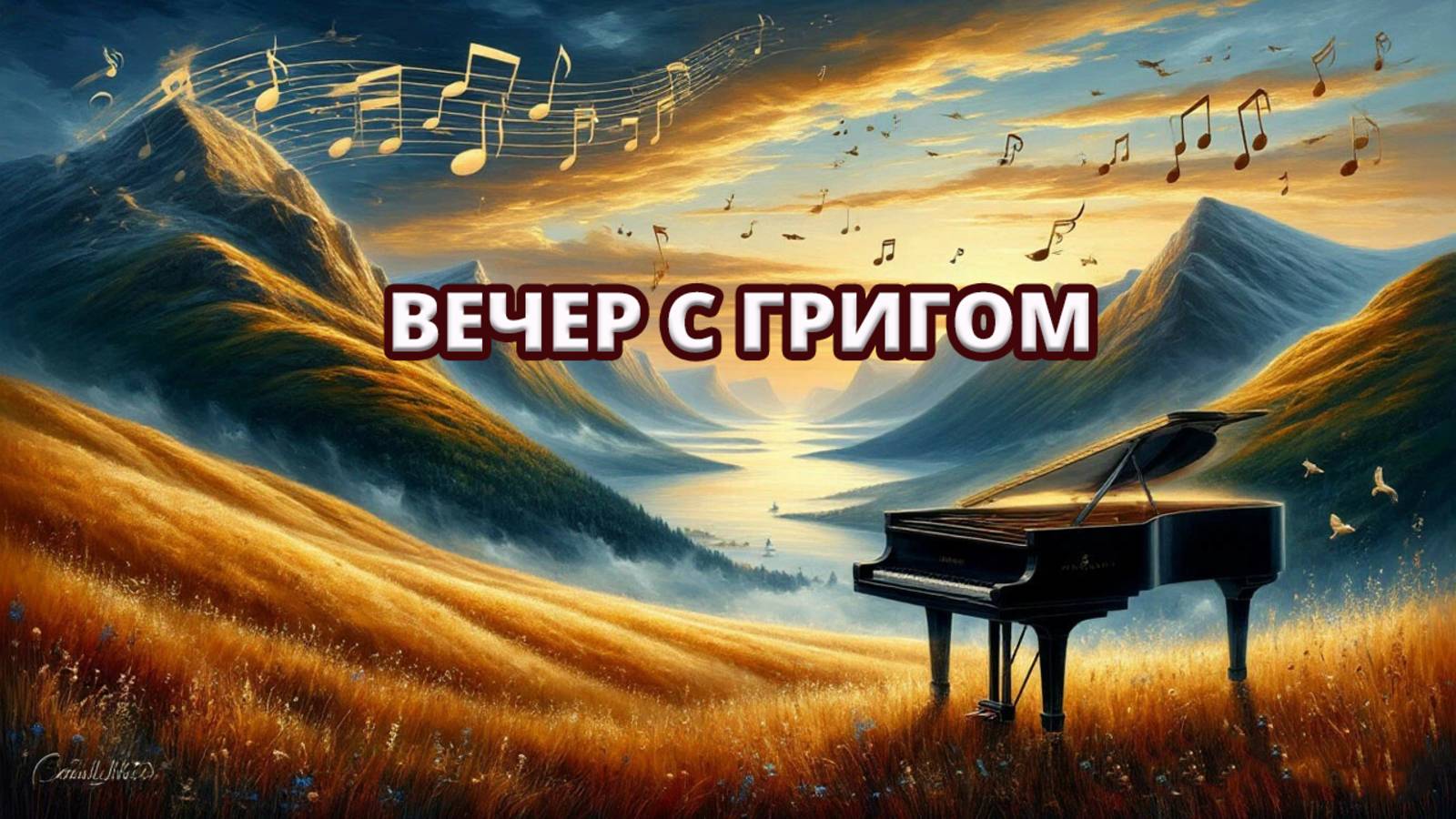 🎼📖 Литературно-музыкальный вечер к дню рождения Эдварда Грига