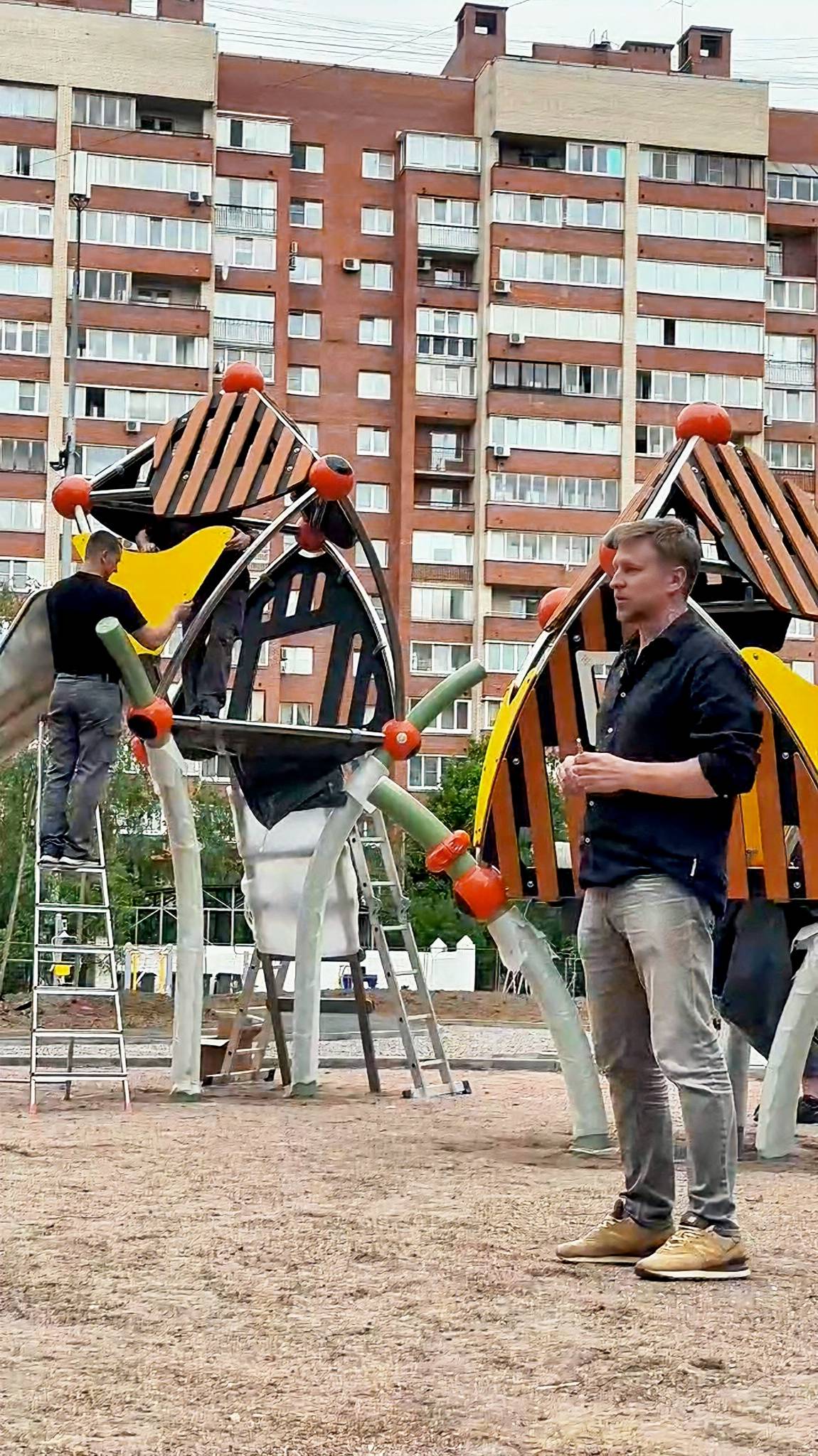 Профессиональный монтаж детской площадки от ЛансКомплект