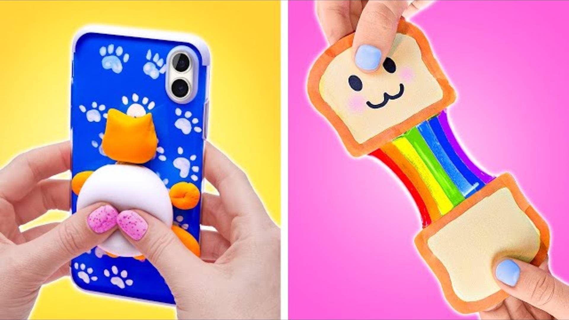 ℹ️ Mainan Fidget DIY yang Menakjubkan! 🎨 Mudah, Menyenangkan & Sangat Memuaskan!