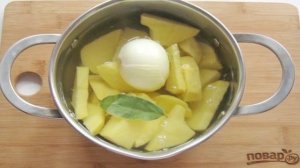 Картофельное пюре с майонезом