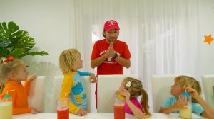 Влад и Ники - дети учатся хорошим привычкам