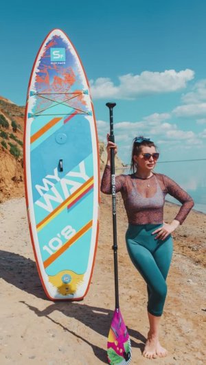 SUP face My Way Windsup 10'8 — 2 в 1: SUP и виндсерфинг! #shorts