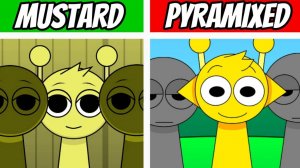 INCREDIBOX SPRUNKI 🌭 | MUSTARD vs PYRAMIXED: КТО ПОБЕДИЛ??? 🟡⚡