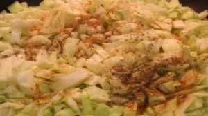 Блинчики с капустой и яйцом