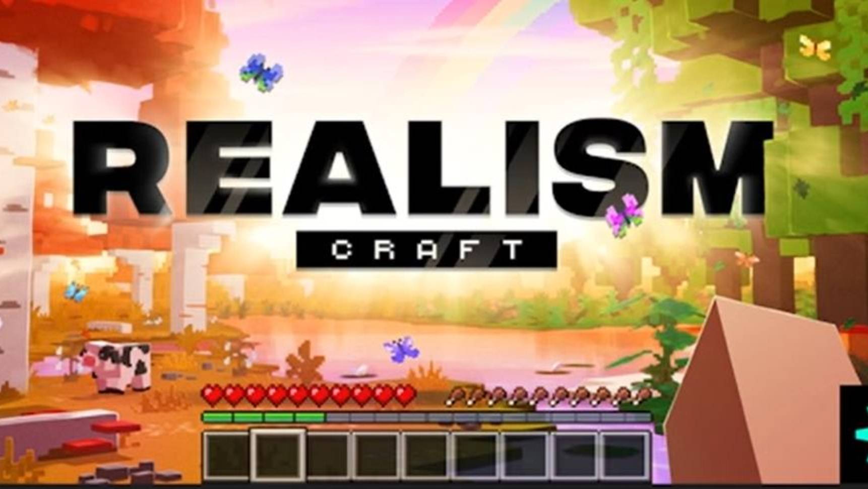 МАЙНКРАФТ Minecraft REALISM craft выживание на карте