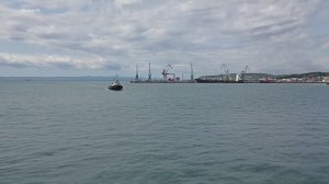 Путешествие на остров Шикотан (Курилы). 1 часть. Отходим из порта Корсаков в Малокурильское.mp4