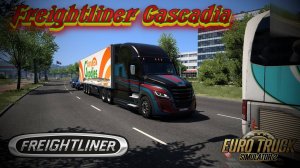 ETS-2. Freightliner Cascadia. Путь в Афины