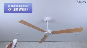 Потолочный вентилятор DAIVEN Kelam White