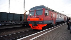 Электропоезд ЭД9М-0039. Покатушки от Алтайской до Алтайской площадки+отправление.