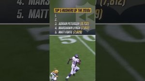 Can you guess the RB with the most yards?