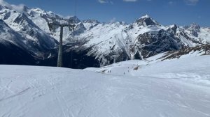 Спуск в Домбае 2024