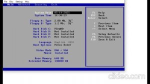 Установка Windows 95