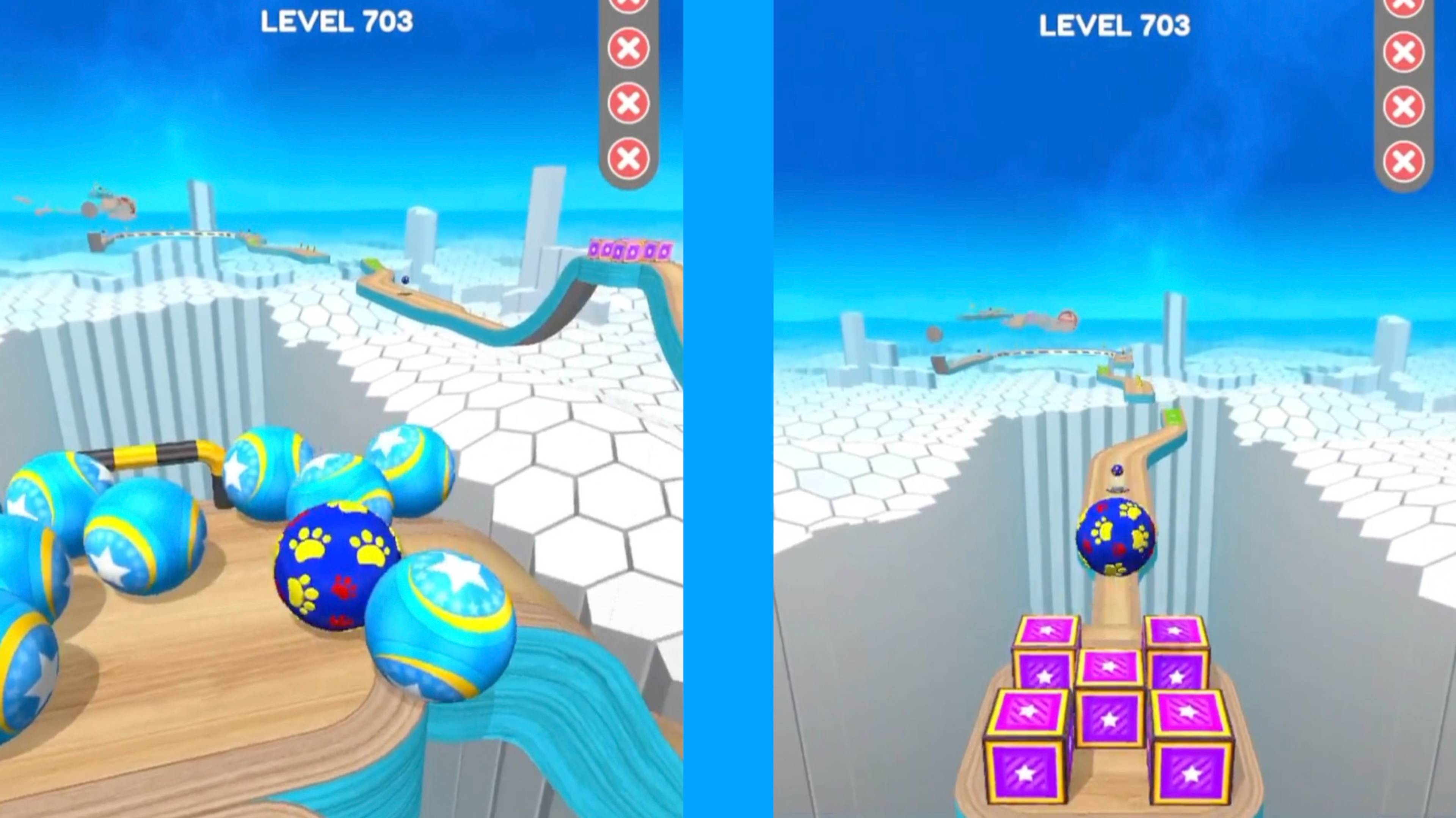 Going balls All Levels Gameplay IOS Android Going Balls level 703