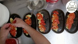 Шкварчащая сковородка классическая русская скоблянка