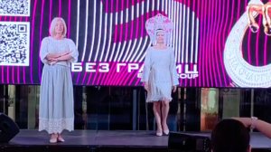 Модель Елена Ковалева, Elite Models. Показ мод в ТРК "Небо". Аллегра Казановская. Н.Новгород.