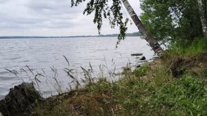 Озеро Шарташ после дождя