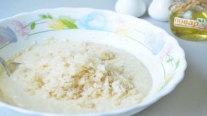 Блины из цветной капусты на кефире