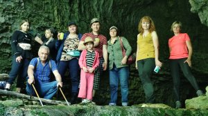 Поход на пещеры Флейта, Саксофон и Духан со стороны автодороги Даховская -Плато Лаго-Наки