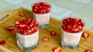 КЛУБНИЧНАЯ ПАННА КОТТА! Нежный ИТАЛЬЯНСКИЙ ДЕСЕРТ без Повода!