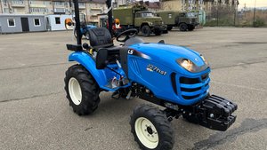 Трактор LS J 27 - корейский мини-трактор на 27 л.с. с ДВС MITSUBISHI, на коробке HST или механике.