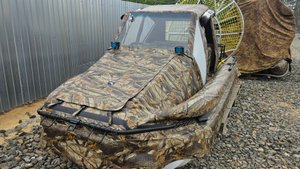 Аэролодка Берег 520 в комбинированном цвете