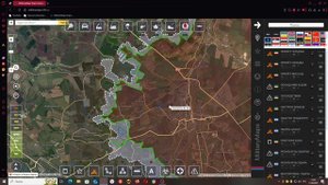 Обзор карты боевых действий Militarymaps Война на Украине за 17 июня 2025 года