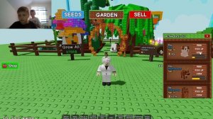 Играем grow a garden 2 часть